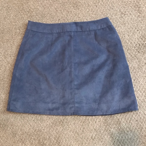 H&M Divided Moleskin Zippered Mini Skirt - Picture 2 of 4